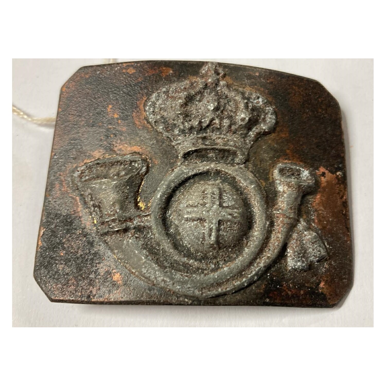 Sardische Armeeschnalle, 1859, für Offiziere des Kavallerieregiments.