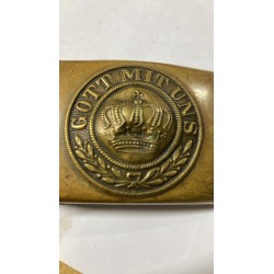 Brass buckle Germany 1895 Prussia