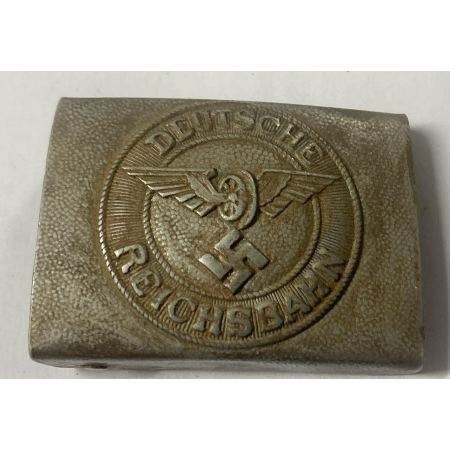 Interesting and uncommon buckle for the Deutsche Reichsbahn