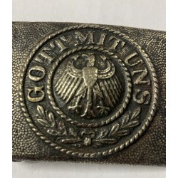 Schnalle der Weimarer Republik bis 1933 aus Neusilber