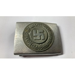 Interessante fibbia ex HJ modificata per la Polizia Tedesca