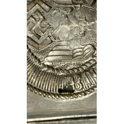 Interesting ex-HJ buckle modified for the German Police