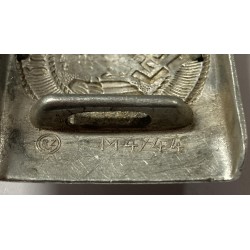 Interessante fibbia ex HJ modificata per la Polizia Tedesca