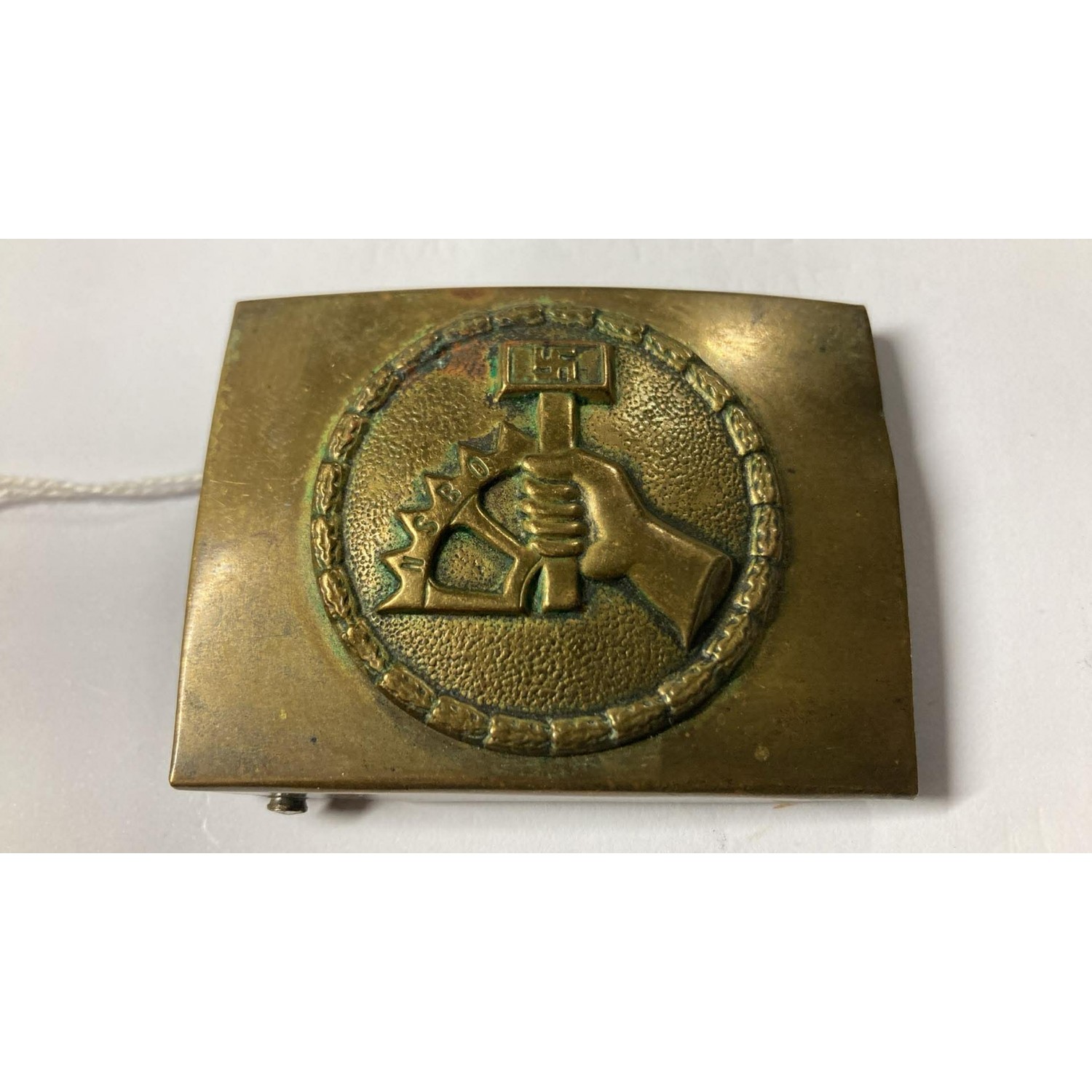 NSBO Nationalsozialistische Betriebszellenorganisation brass buckle
