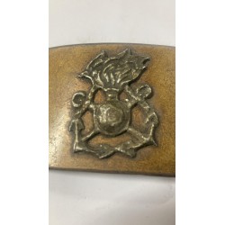 Extremely rare Piedmontese buckle for the Italian Royal Navy Infantry Corps