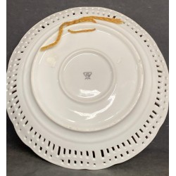 Decorative ceramic plate Germany 1914/1918, with effigy of General Hindenburg