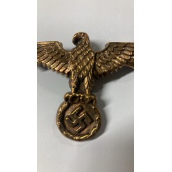 Tropenhelm der Kriegsmarine aus dem Zweiten Weltkrieg, Messingemblem