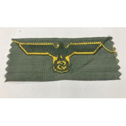 Beautiful BeVo eagle from the Kriegsmarine Coast Artillery cap.