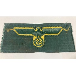 Atemberaubender BeVo-Adler von der Mütze der Küstenartillerie der Kriegsmarine