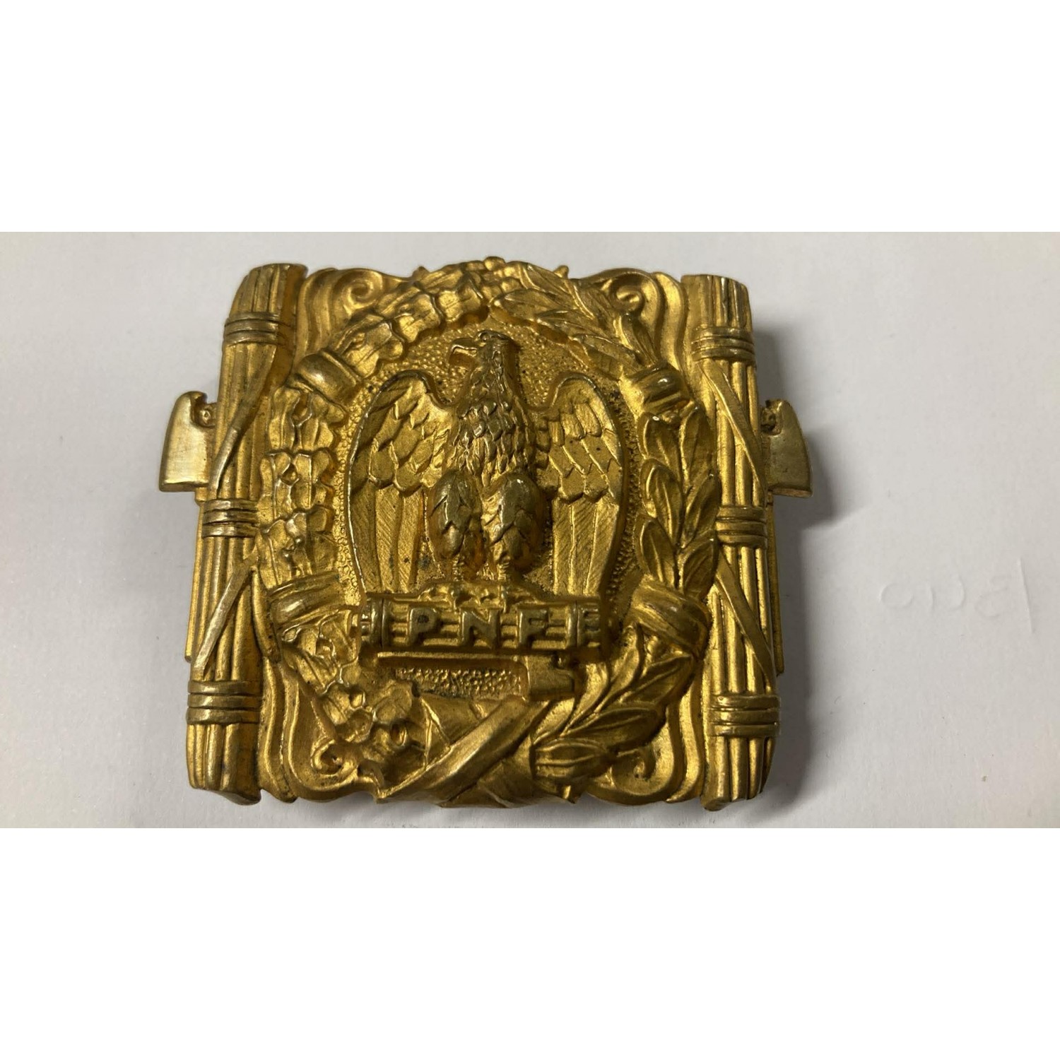 Fibbia per cinturone Partito Nazionale Fascista PNF