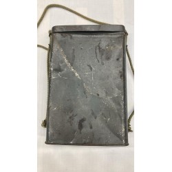 Container box for a multipurpose Italian gas mask from the First World War