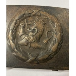 Finnish Army World War II troop buckle, iron