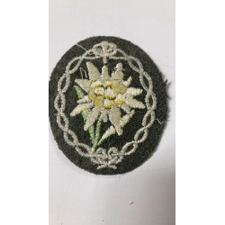 Sleeve badge of the German Alpine troops, World War II