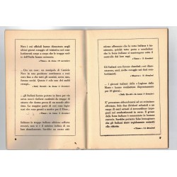 Libro opuscolo Come Combattono gli Italiani