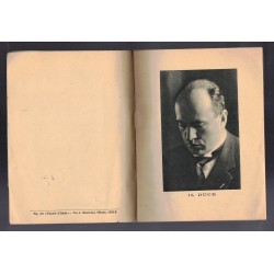 Libro opuscolo Dottrina Politica e Sociale del Fascismo 1932