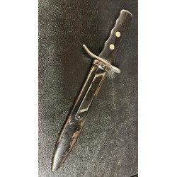 Pugnale M35 "CHI OSA VINCE " 4a Div CCNN 3 Gennaio com motto