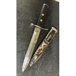 Pugnale M35 "CHI OSA VINCE " 4a Div CCNN 3 Gennaio com motto