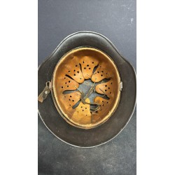 Selten! Deutscher M40-Helm, nordafrikanische Farbgebung