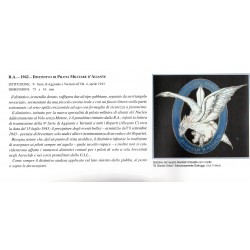 The 1943 Assault Glider Honor Badge Italian Air Force