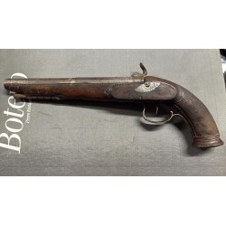 Pistola avancarica a luminello incisa