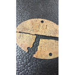 Waffen SS Artillery Regiment Identification Tag
