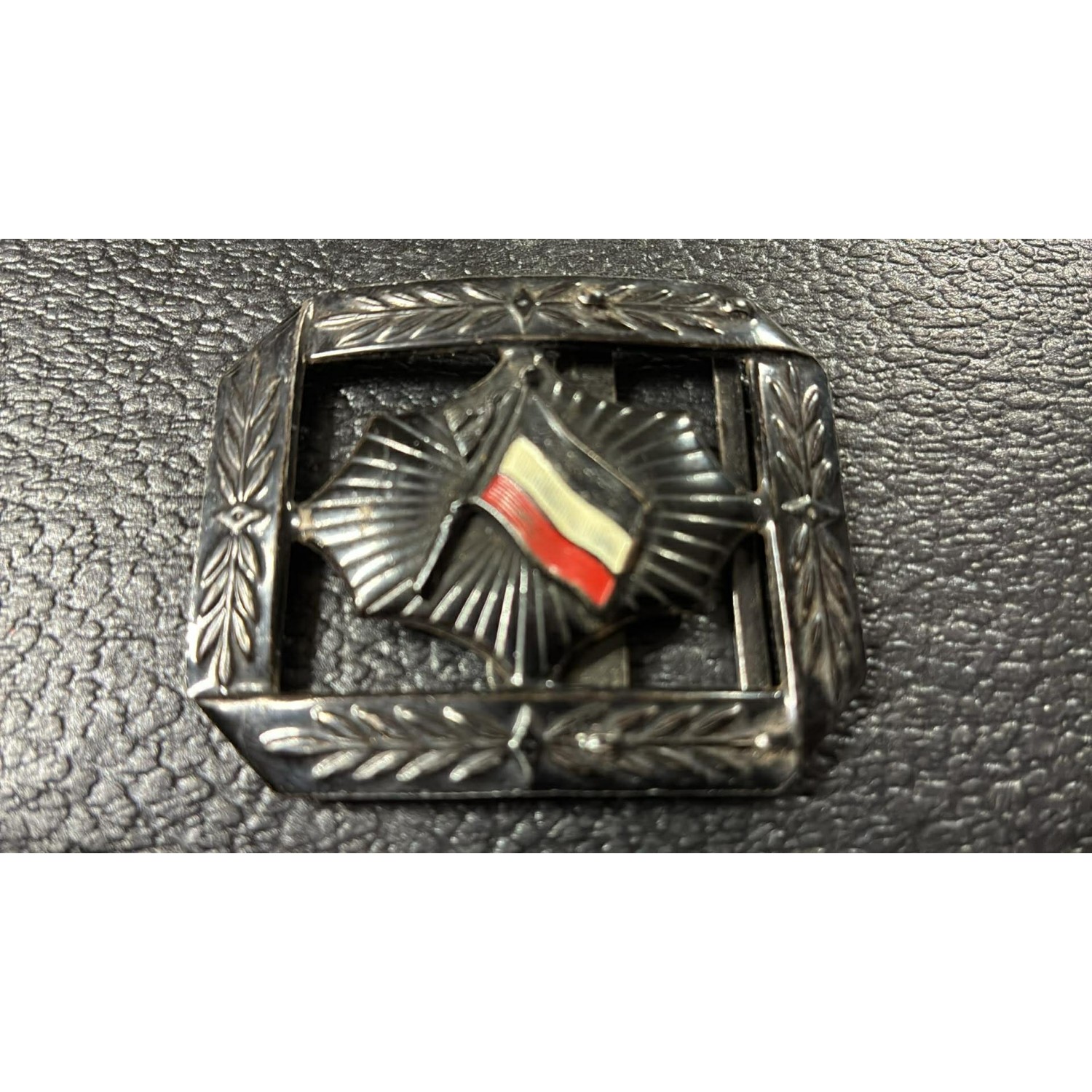 Bella fibbia di propaganda patriottica Germania 1a Guerra Mondiale