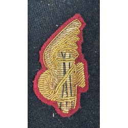 A pair of italian colonial shoulder boards for a Railway Fascist Militia Officer