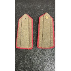 A pair of italian colonial shoulder boards for a Railway Fascist Militia Officer