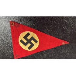 Small NSDAP flag for alpenstock, length approx. 22 cm