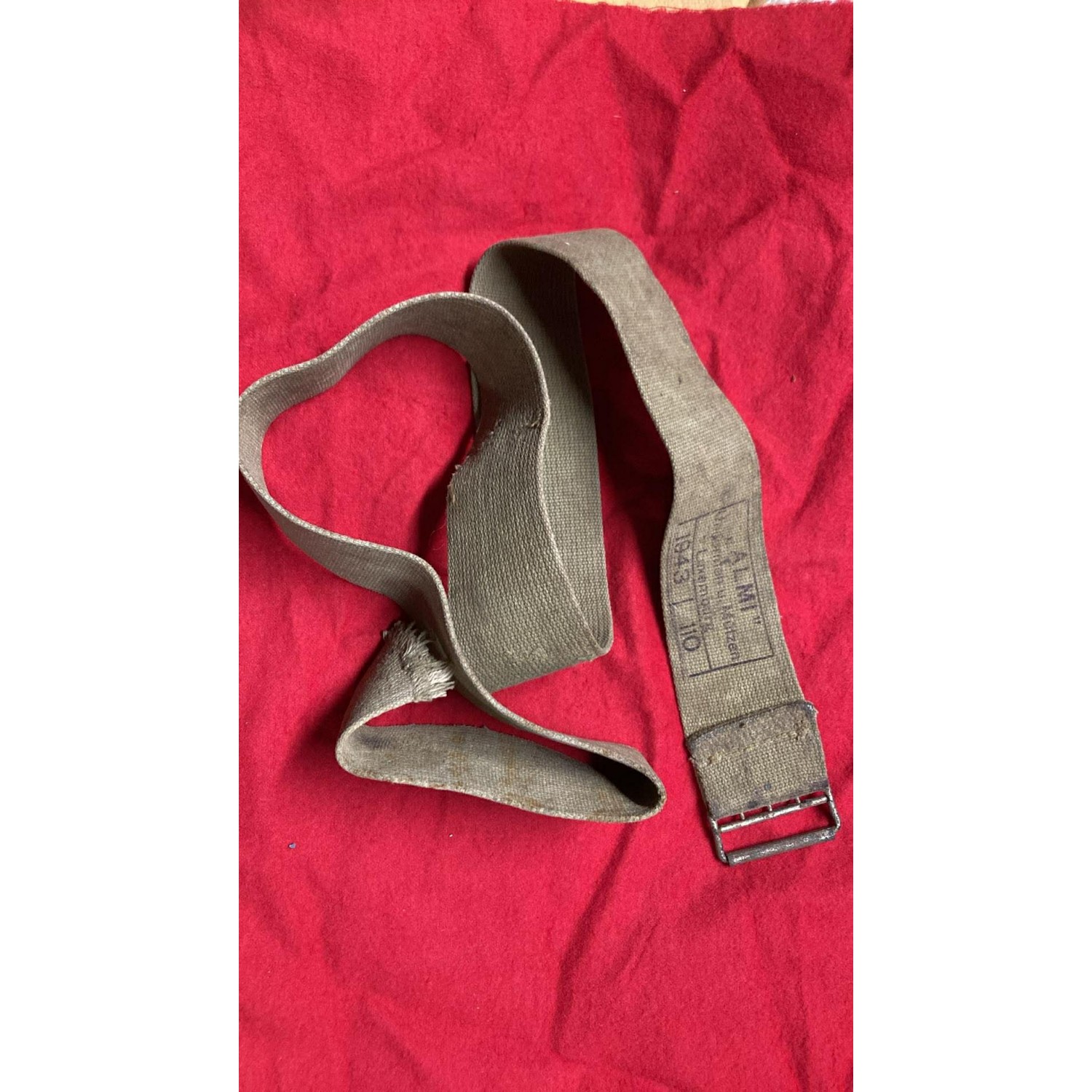 Cinturino interno per pantaloni tropicali tedeschi 1943