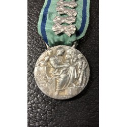 Medaglia Madri di Famiglie Numerose 7 fiocchi 7 figli