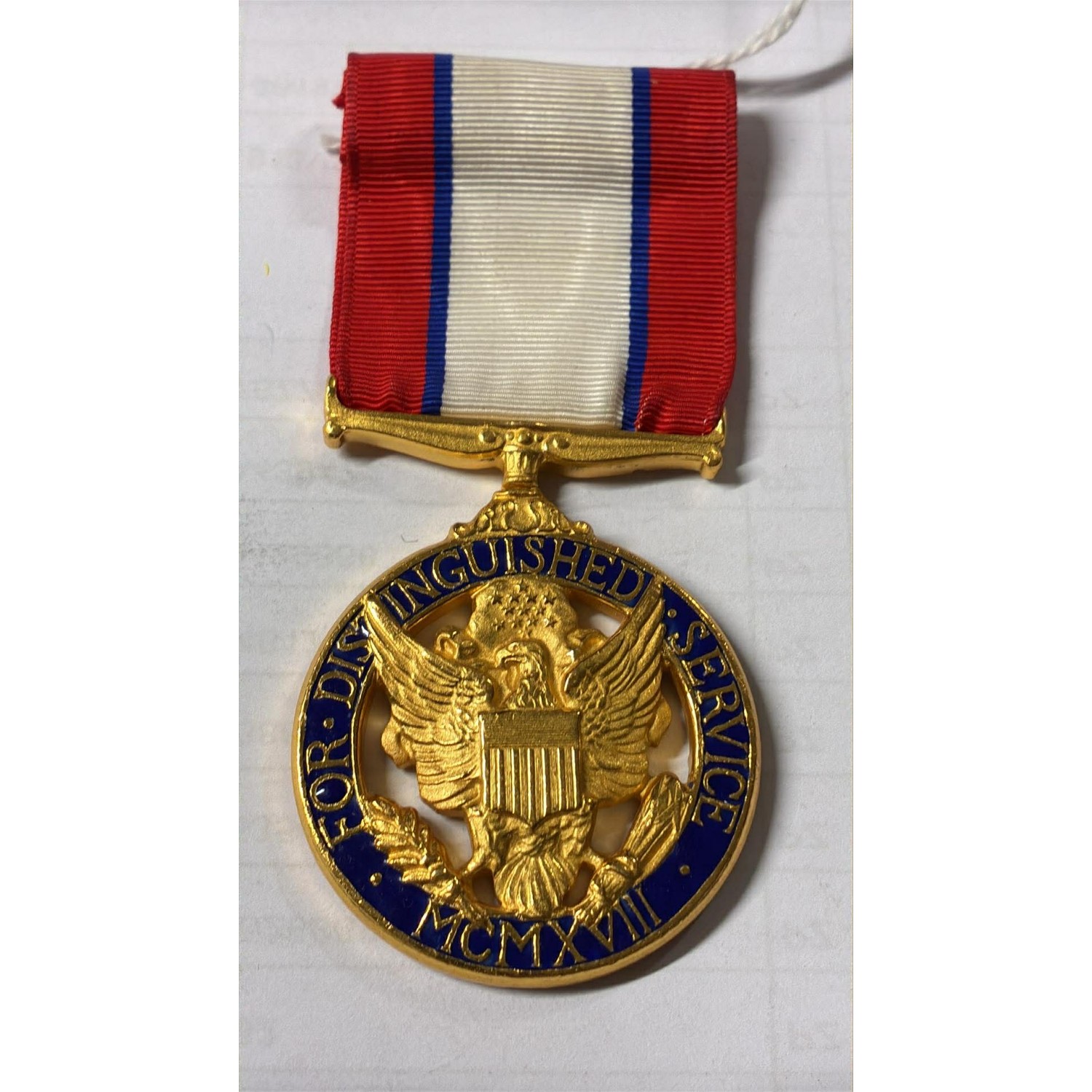 The United States Distinguished Service Medal.