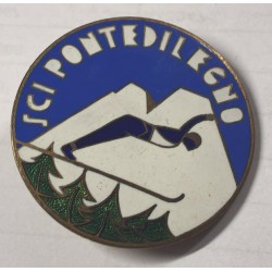 Beautiful sports badge Ski Ponte di Legno