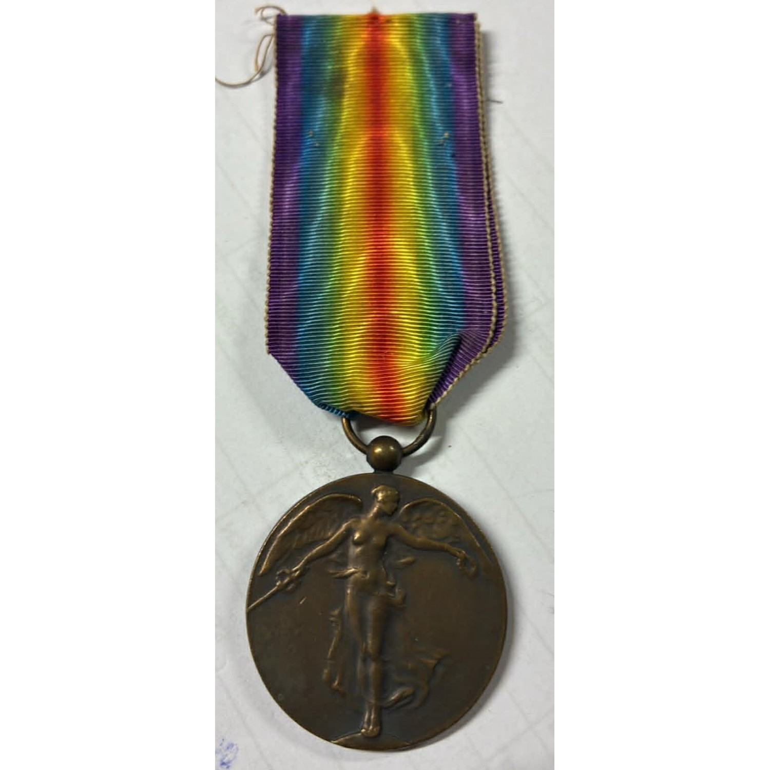 Die belgische Interalliierte Siegesmedaille wurde 1919