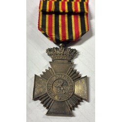 Belgian Military Decoration for Long Service (French: Décoration Militaire pour service à l'étranger)