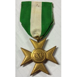 Cross of Seniority of Service in the Royal Italian Army 25 years