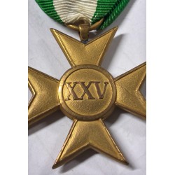 Dienstalterskreuz der Königlich Italienischen Armee (25 Jahre)