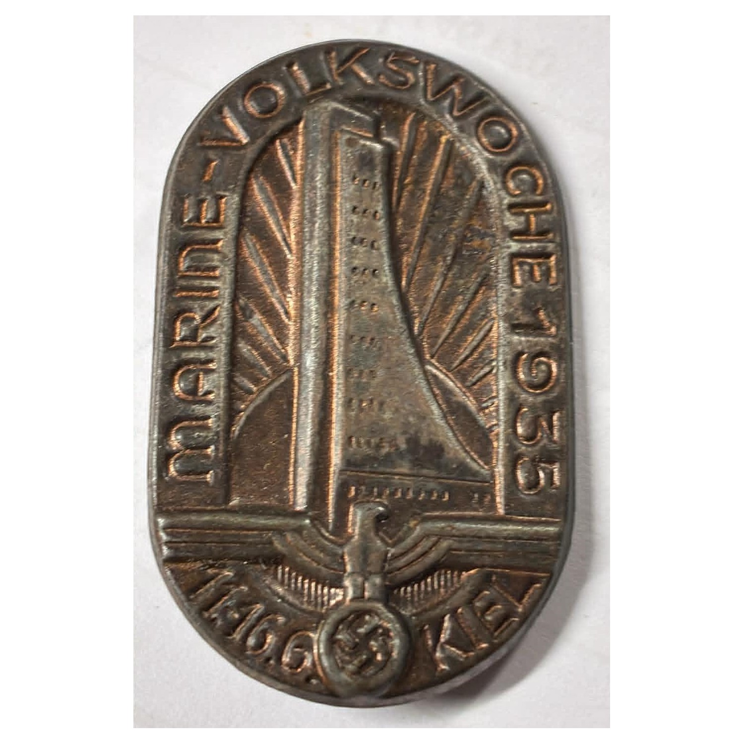 Tinnie   commemorativo "Marine-Volkswoche" tenutasi a Kiel nel 1935.