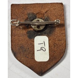 Tinnie in pelle "Reichsnährstands Ausstellung 1936 Frankfurt"