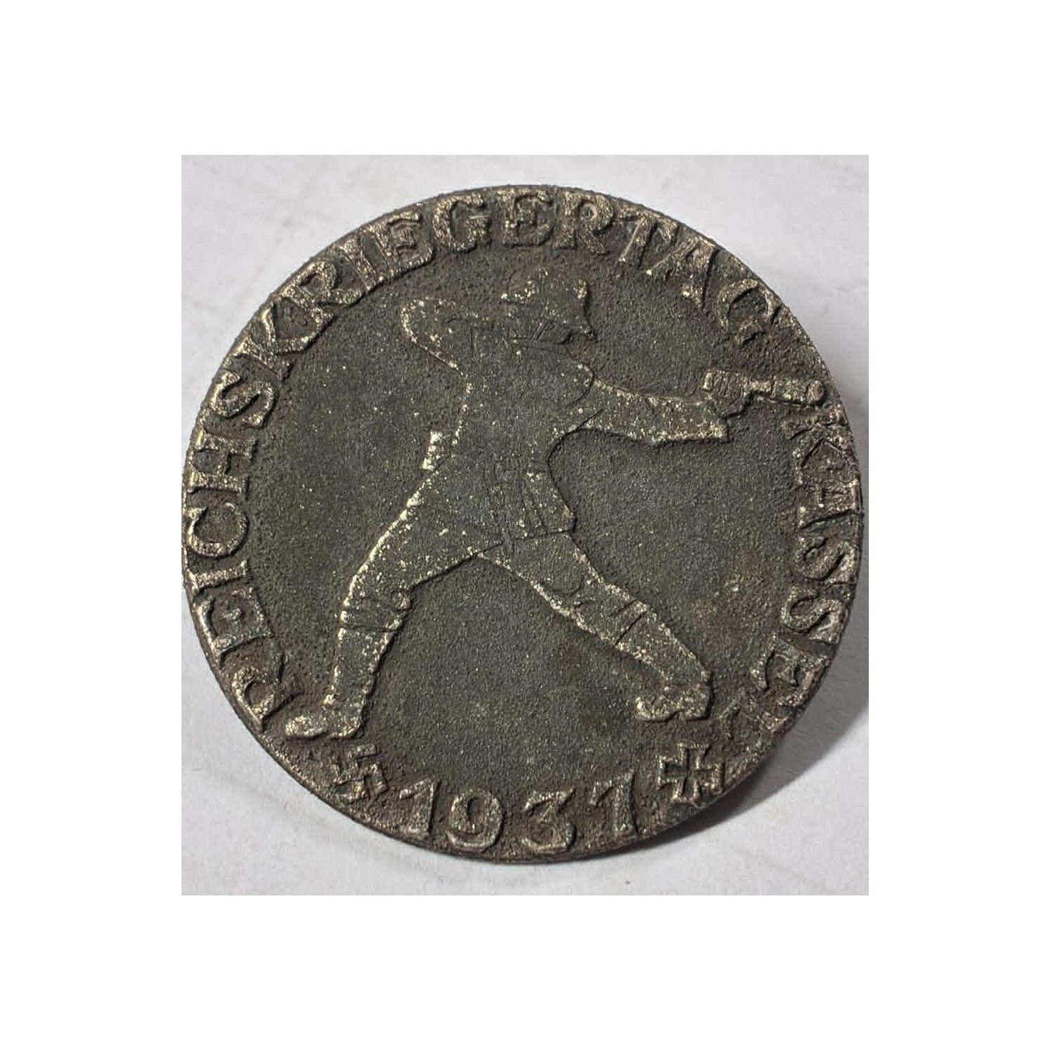 Reichskriegertag Kassel 1937 Badge
