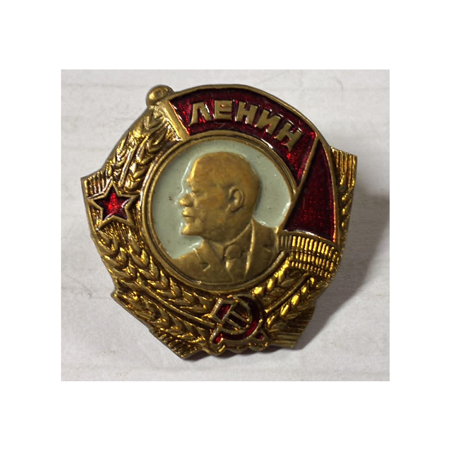 Miniatura a spilla per abito civile della decorazione russa Ordine di Lenin