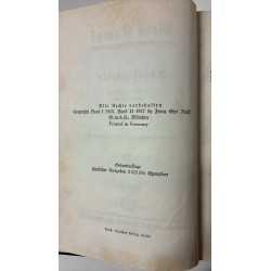 Libro MEIN KAMPF edizione del 1938 Monaco