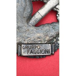 Distintivo Gruppo Aereosiluranti FAGGIONI  ANR 1944/45