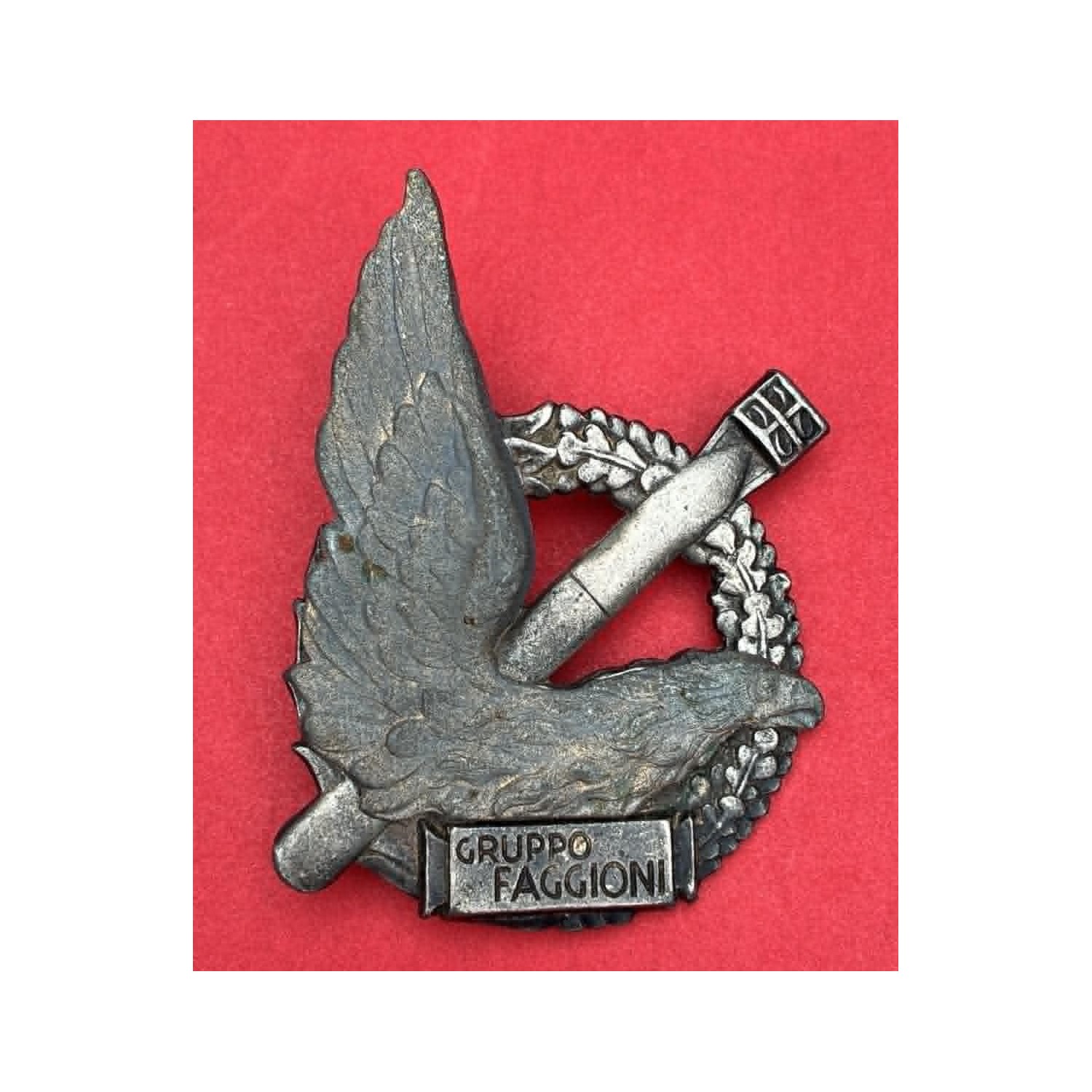 Distintivo Gruppo Aereosiluranti FAGGIONI  ANR 1944/45