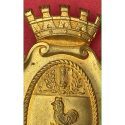 Vergoldeter Messingfries der Stadt Gallipoli aus den 1930er und 1940er Jahren