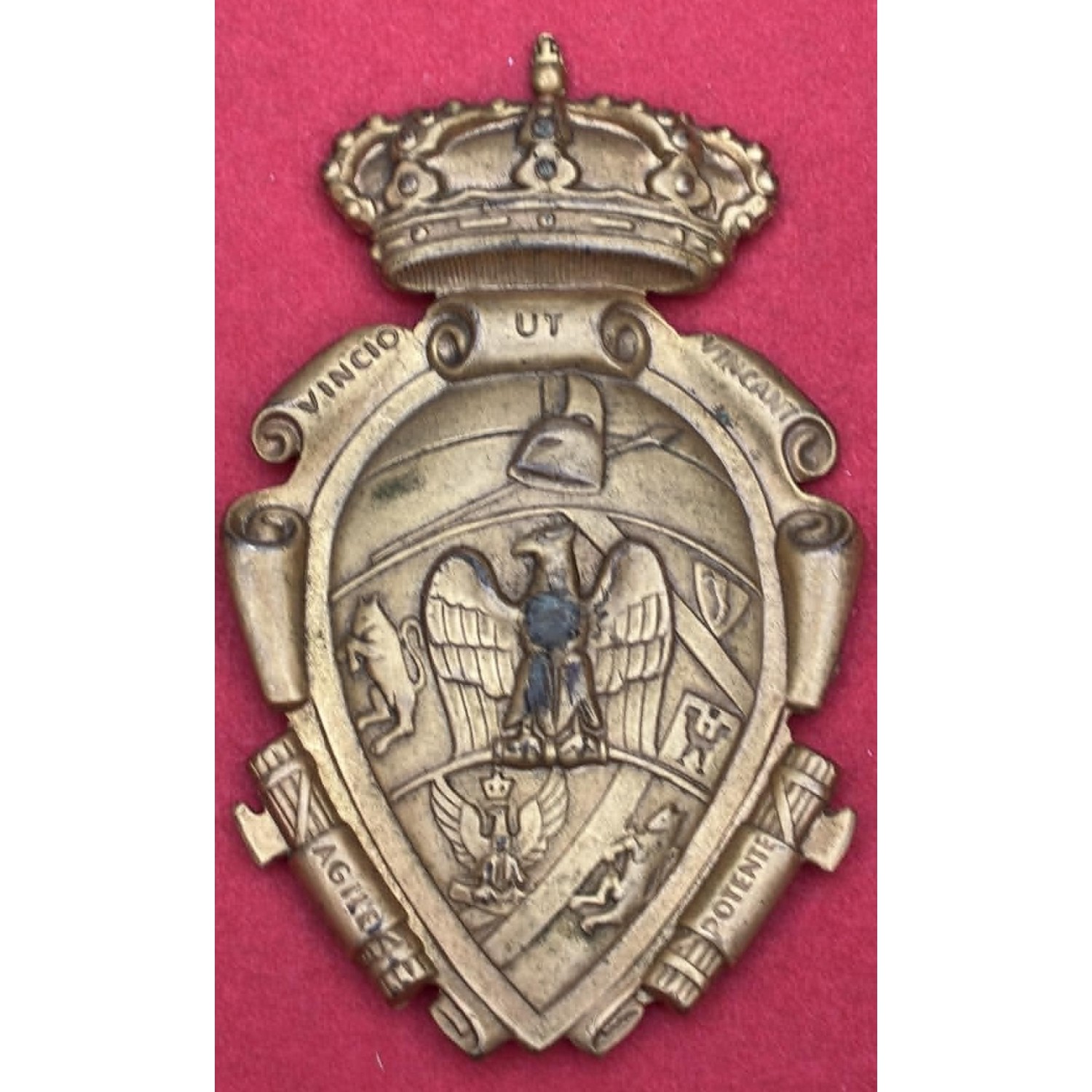 Fregio delle Scuole Centrali Militari Divisione Fanteria TORINO