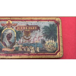 Stunning 1930s German "Khedive Exquisit" hinged lid tin box, in good condition.