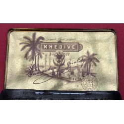 Stunning 1930s German "Khedive Exquisit" hinged lid tin box, in good condition.