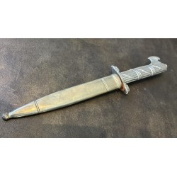 FIDELITER-Dolch, leichte Ausführung, Aluminiumgriff.