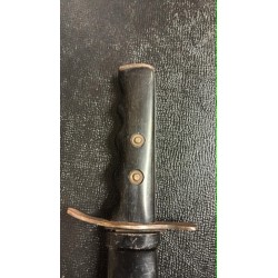 Stunning dagger from the Italian Social Republic period, the Leonessa Armored Group of the Republican National Guard.